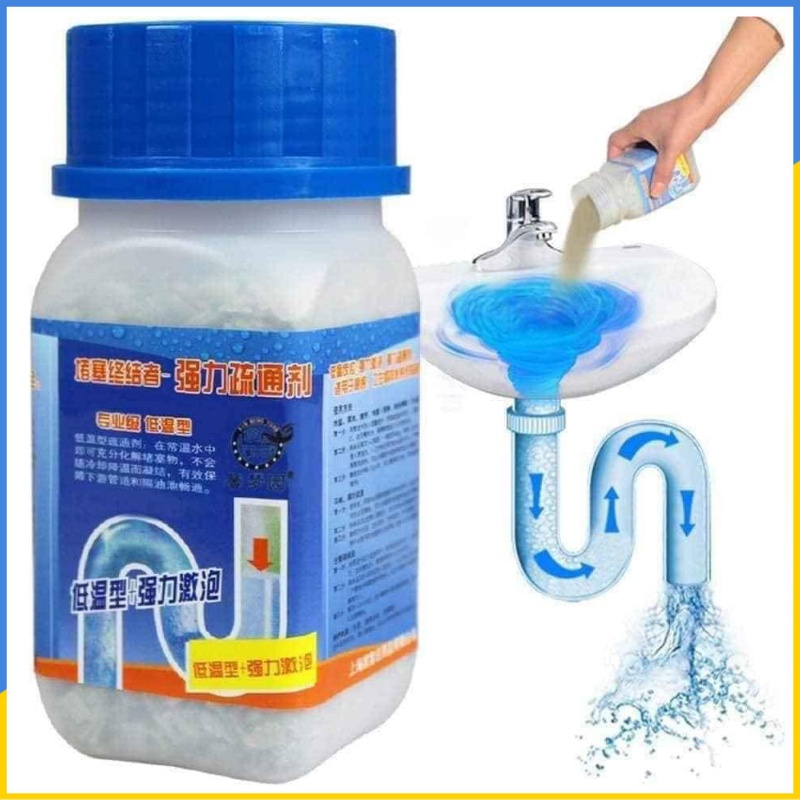 [FREESHIP❤️] LỌ BỘT THÔNG TẮC CỐNG BỒN CẦU THẦN THÁNH