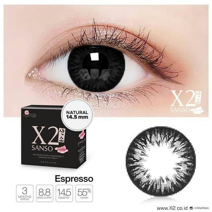 Màu Đen X2 Sanso Làm Mềm Mắt