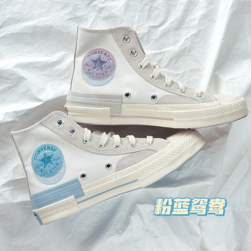 Giày Thể Thao Converse All Star 1970s Cổ Cao Phối Màu Độc Đáo Thời Trang Unisex-1196