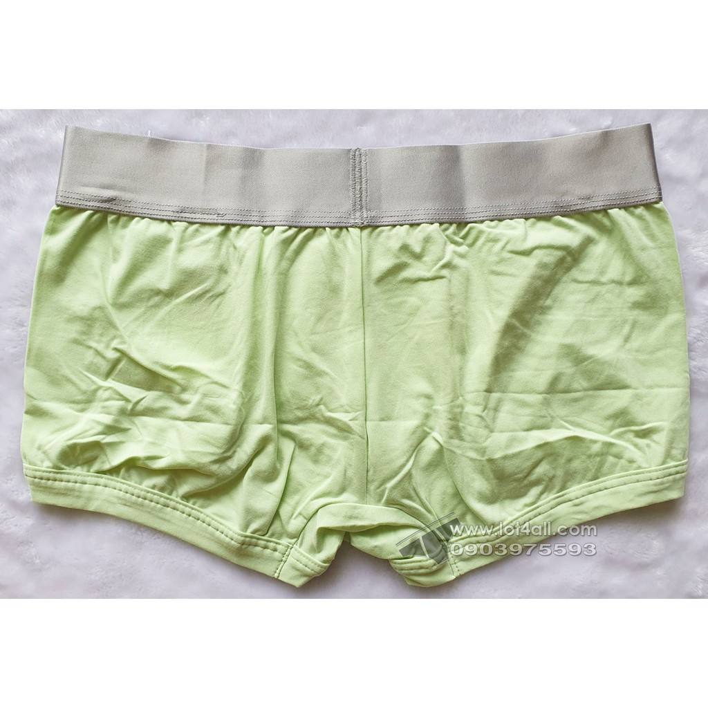 [CHÍNH HÃNG] Quần lót nam Calvin Klein U2716O Steel Micro Low Rise Trunk Palm Green