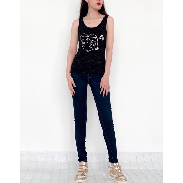Áo 3 lỗ cuốn biên lai in chiếc lá vnxk