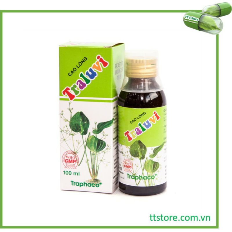 siro cao lỏng traluvi chai 100ml phòng ra mồ hôi trộm