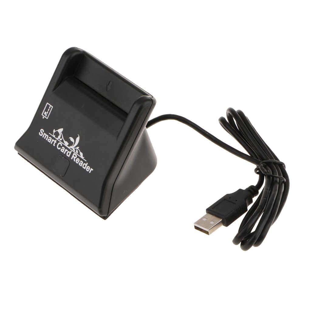 ↗SHIWAKI↙ USB2.0 Common Access CAC Smart Card Reader IC/ID/Bank /ATM Card Writer