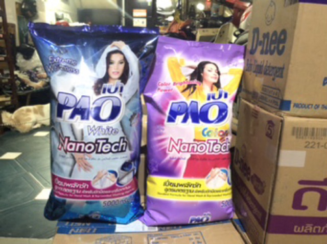 Bột giặt PAO NanoTech Thái Lan - 5Kg