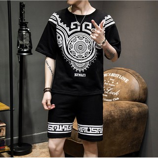 ⚡️[FREESHIP]Bộ quần áo hè nam Hoa Văn Cồng Chiêng Tây nguyên -TissStore