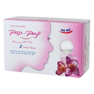 Bông Tẩy Trang Pop-Puf