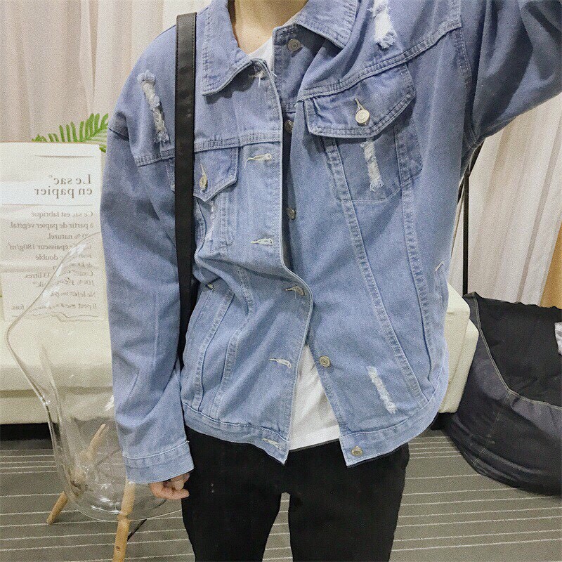 *Free Ship 99k* --Hot Hot Áo Khoác Jean Dành Cho Nam AKJNA02<----- Mina-Fashion