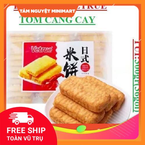 BÁNH GẠO VETRUE TRỨNG CHẢY/ PHÔ MAI/ TÔM HÙM/ TRỨNG MUỐI/ RAU CỦ 320G SIÊU NGON