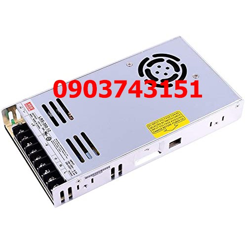 Nguồn tổ ong 12VDC Meanwell LRS-350-12(350W/12V/30A)