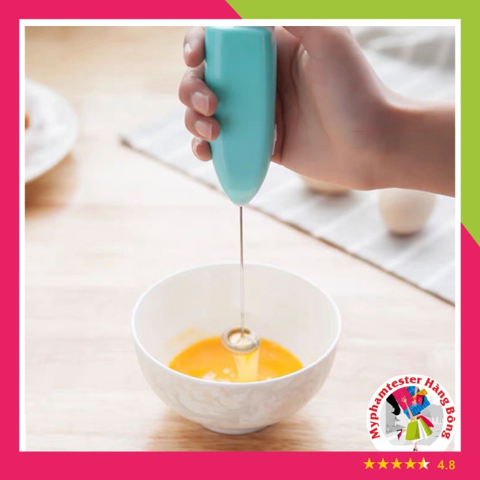 (SIÊU RẺ) Máy tạo bọt cafe, đánh trứng cầm tay mini