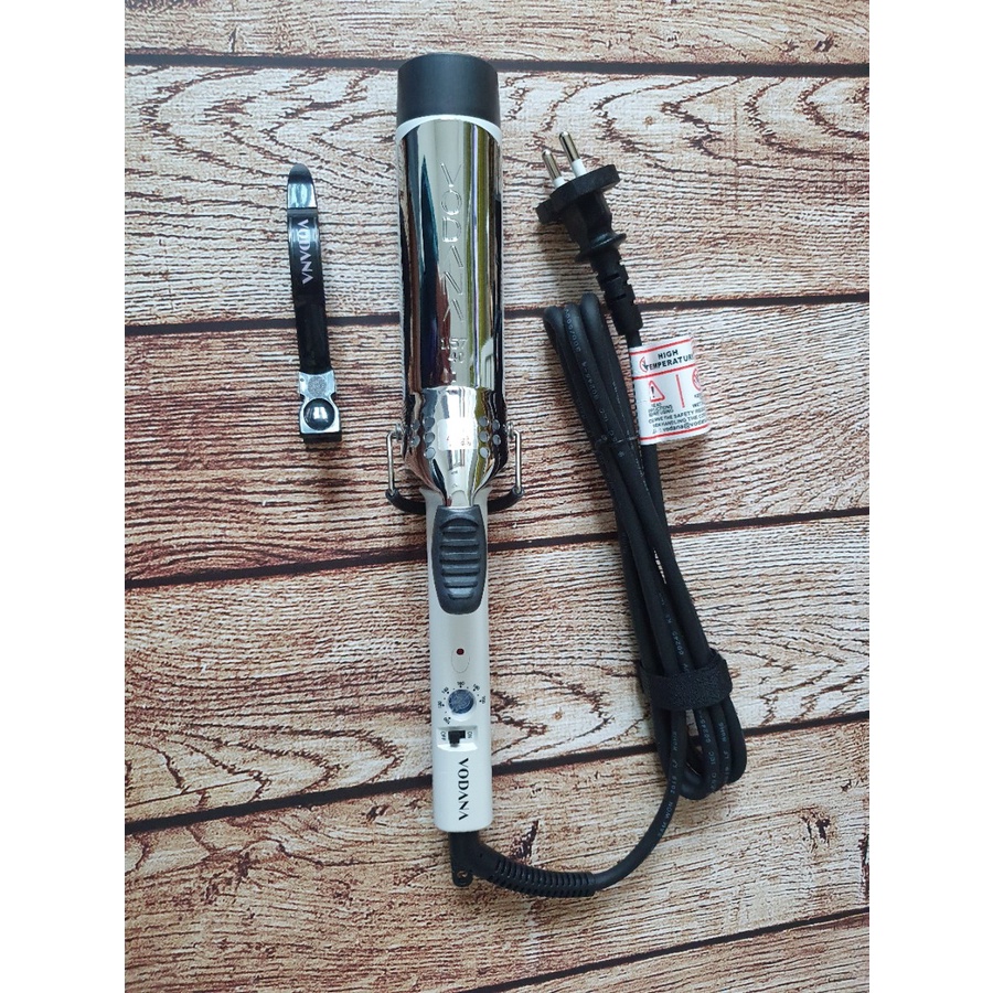VODANA Máy uốn tóc 36mm 40mm Hàn Quốc Glam wave curling iron_White