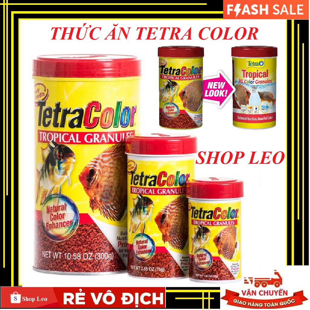 Thức Ăn Cá Cảnh Tetra Color Tropical - Cám cá tăng màu