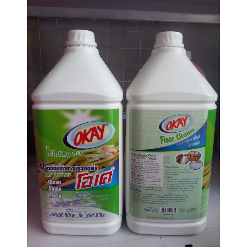 Nước Lau Sàn Okay 3.8L – Thái Lan