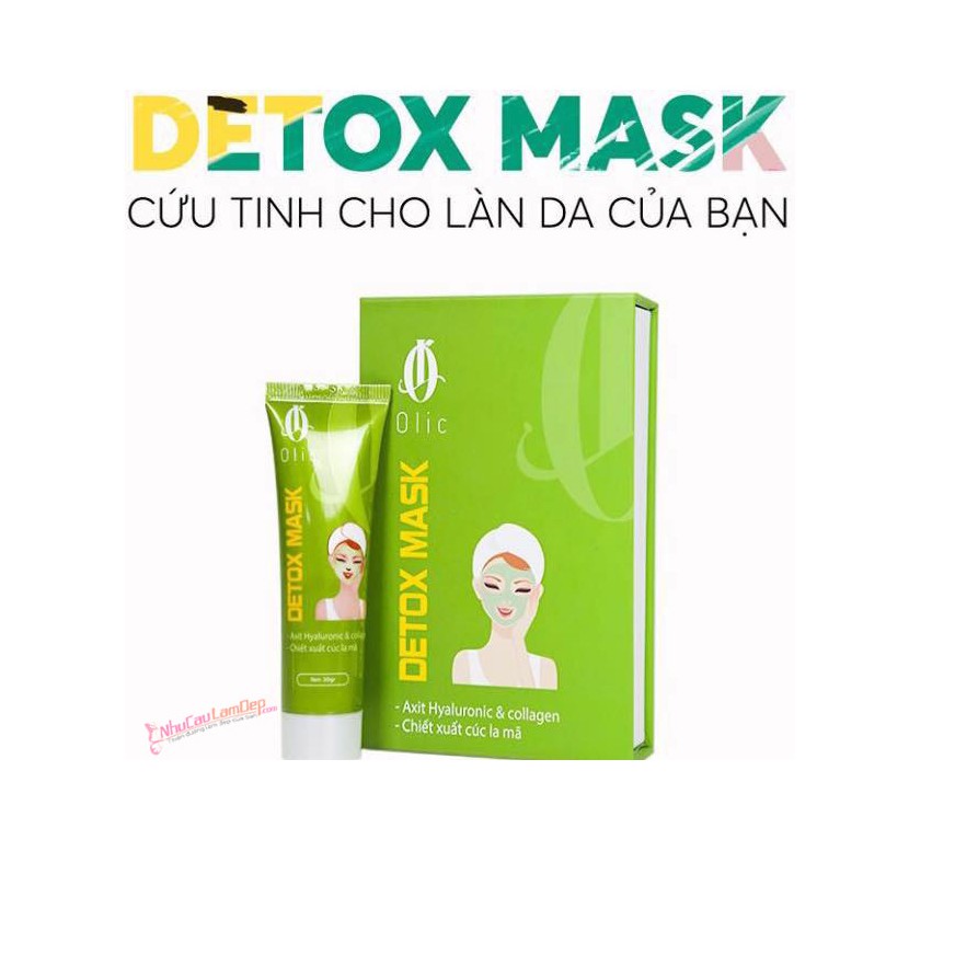 DETOX MASK OLIC - MẶT NẠ THẢI ĐỘC OLIC