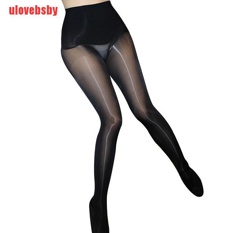 Vớ quần ôm sát sáng bóng dầu 8D cao liền mạch 360° quyến rũ cho nữ