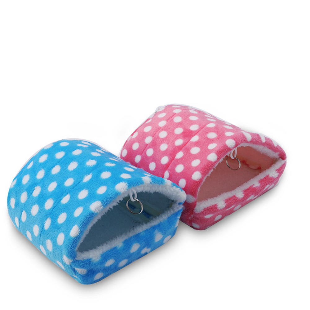 Giường ngủ bằng vải bông mềm ấm áp thoải mái cho chuột hamster/sóc/chuột hamster