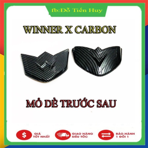 Ốp Dè Trước Sau Winner X Carbon