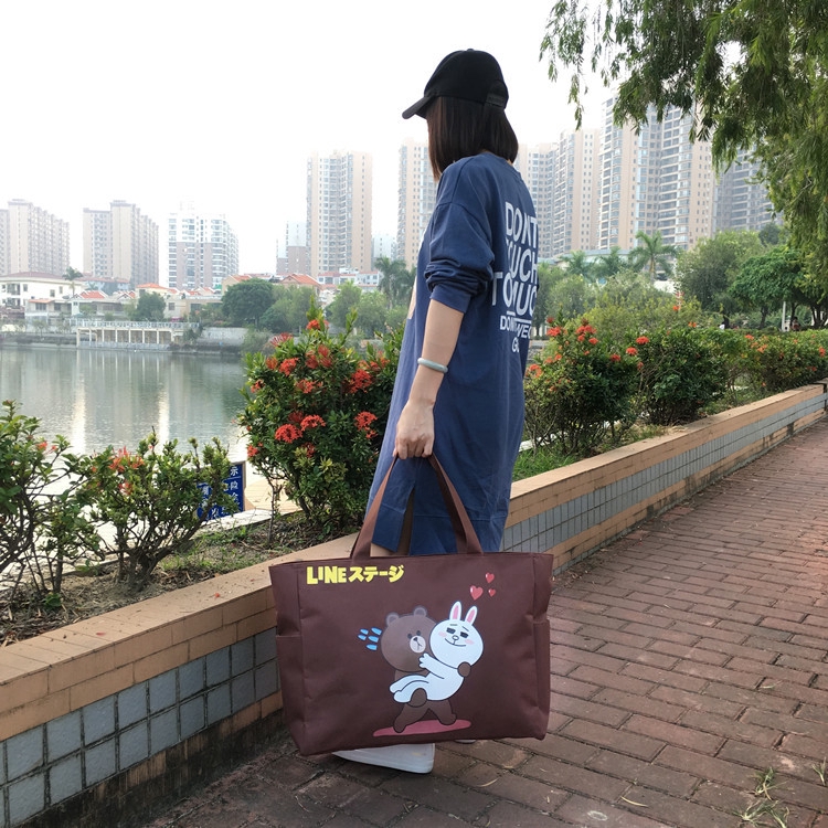 Túi Du Lịch Vải Bố Chống Thấm Nước KN3305