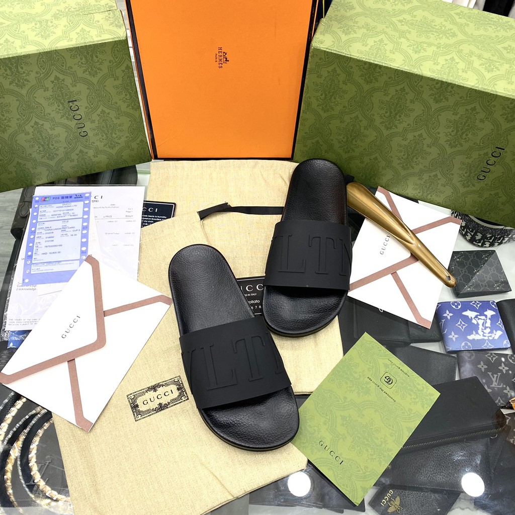 👟 HIGH FASHION👟 Dép lê quai ngang  siêu cấp G.C.C  FULLBOX các mẫu MLN size 38-43