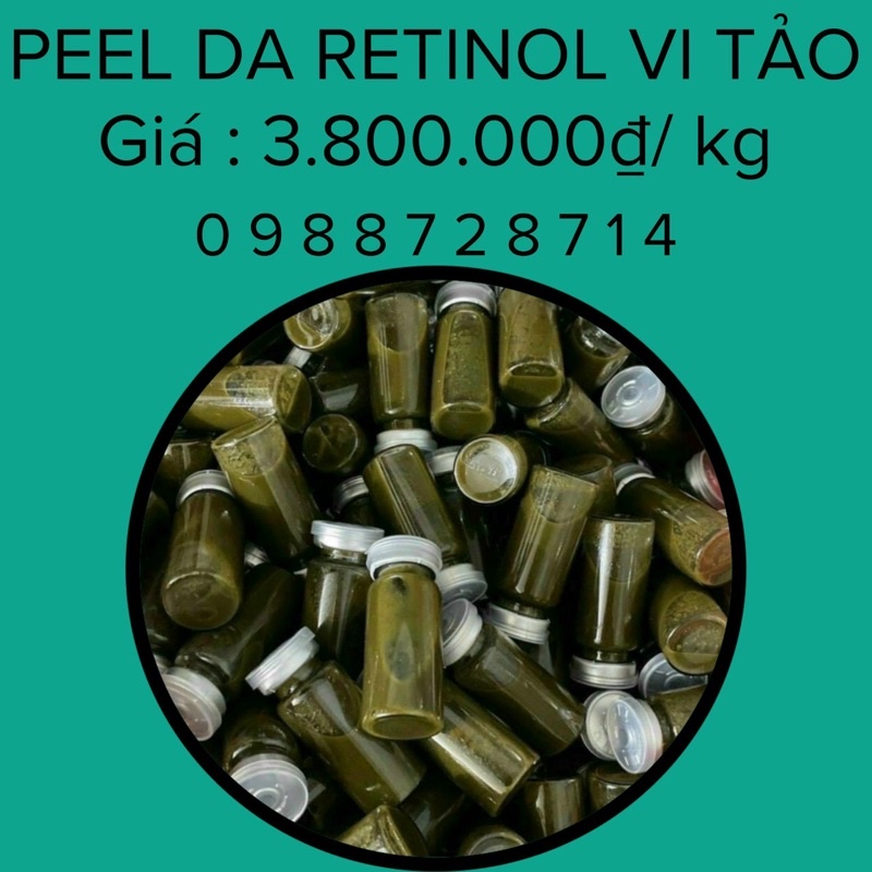 𝙋𝙚𝙚𝙡 𝙙𝙖 𝙧𝙚𝙩𝙞𝙣𝙤𝙡 𝙫𝙞 𝙩𝙖̉𝙤 mẫu chai 10ml