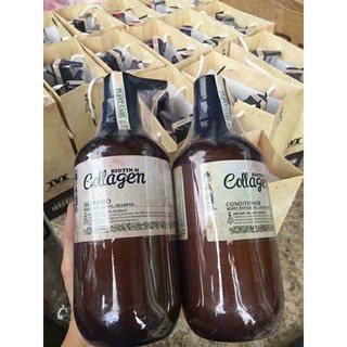 Bộ dầu gội xả collagen mefaso ý