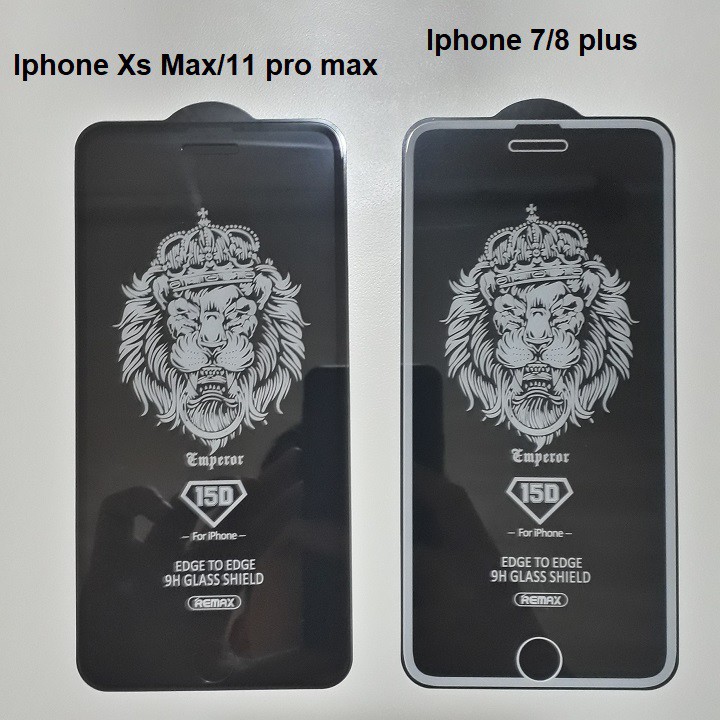 Kính Cường Lực Iphone Remax 15D Full Màn Viền Vát Bo Cong Iphone 6/7/8/7Plus/8Plus/X/XsMax/Xr/11 Pro Max/12 Pro Max | BigBuy360 - bigbuy360.vn