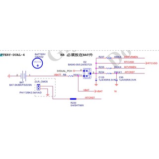 BAS40-05 diot kép mạch RTC, mạch nguồn ram (gói 10 con)