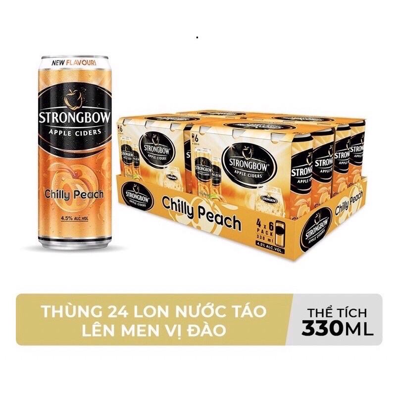 Nước trái cây lên men Strongbow / Bia Heineken