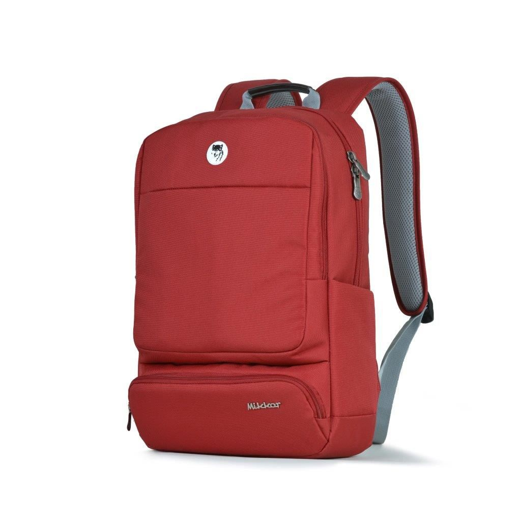 Balo laptop Mikkor Royce Delux New 2020 - Red