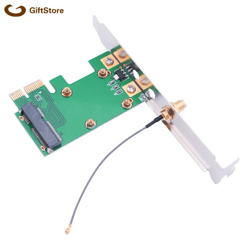 Card Mạng Không Dây Mini Pci-e Sang Pci-e Cho Pc Laptop Thẻ