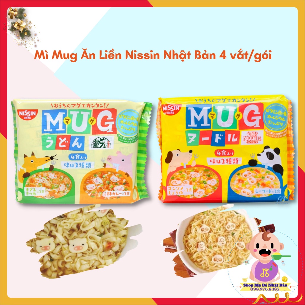 Mỳ Nui Ăn Dặm Cho Bé | Mỳ Somen, Udon, Nissin Mug, Hakubaku, Wakodo, Apaman, Tokyo