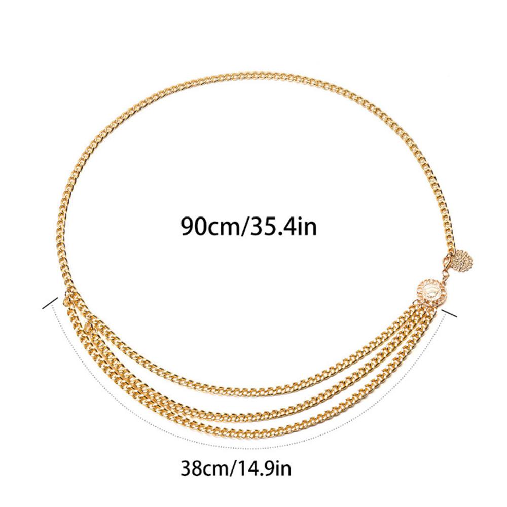 Thắt lưng kim loại thời trang dành cho nữ