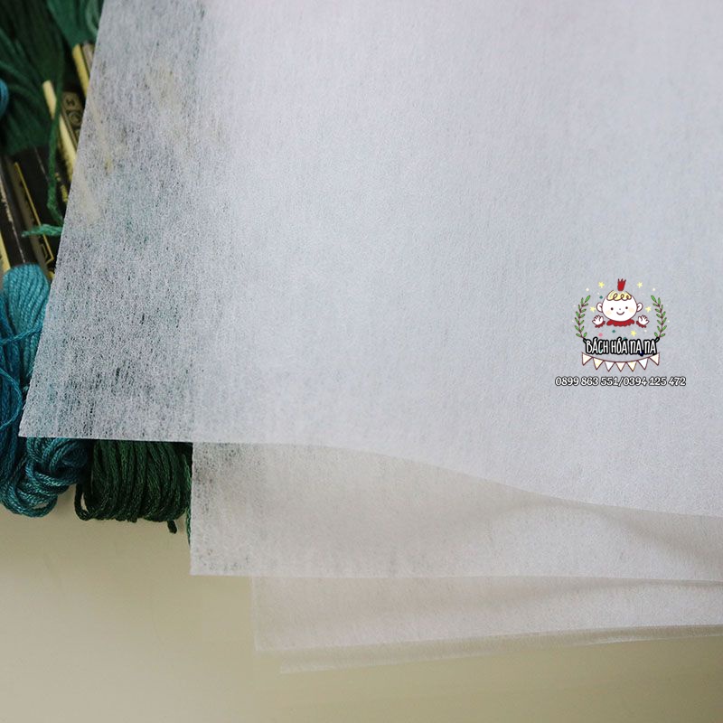 Combo 5 tờ giấy can lụa 17 x 28 cm - Giấy hỗ trợ vẽ mẫu thêu lên vải - Phụ kiện may mặc Handmade Diy - Bách hóa Na na