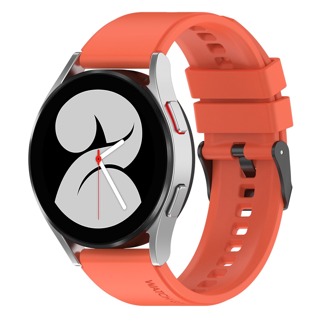 Dây Đeo Silicone 20mm Cho Đồng Hồ Thông Minh Samsung Galaxy Watch 5 4 40 44mm Watch5 Pro 45mm Band4 Classic 46 42mm