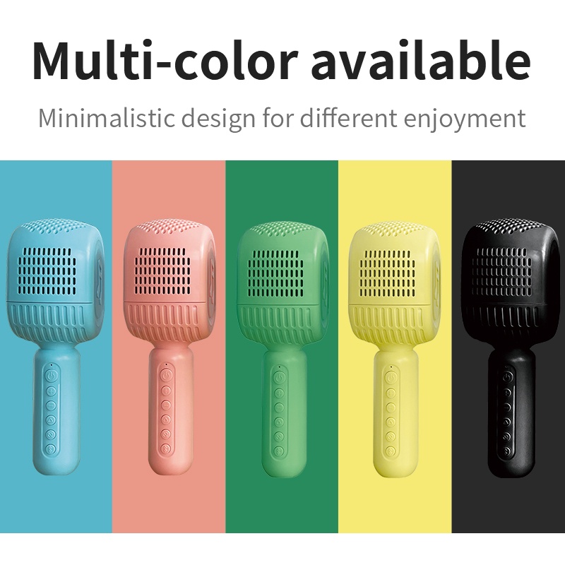 Micro Tích Hợp Loa Bluetooth Không Dây Cho Hát Karaoke KTV Mikrofon