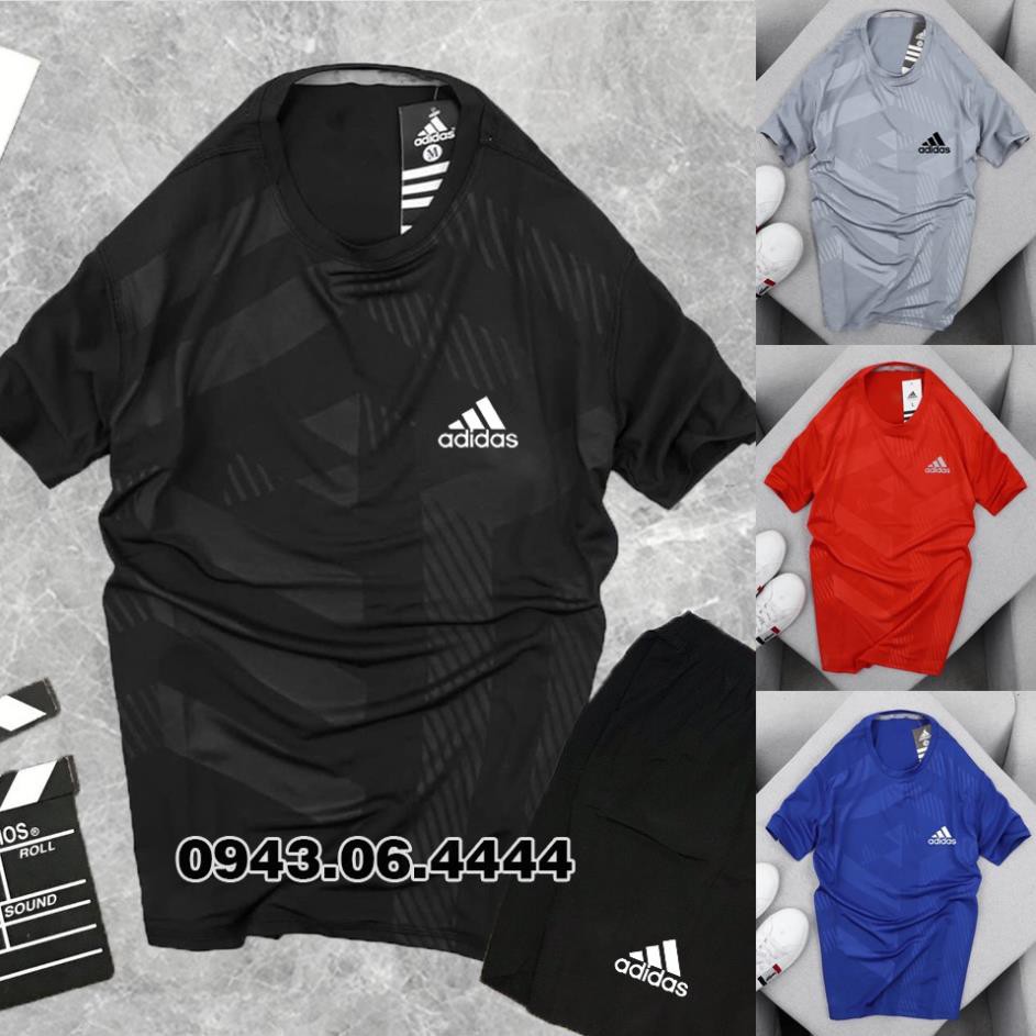 Bộ Quần Áo Thể Thao Nam Adidas 3D, Bộ Thể Thao Nam Adidas  ཾ