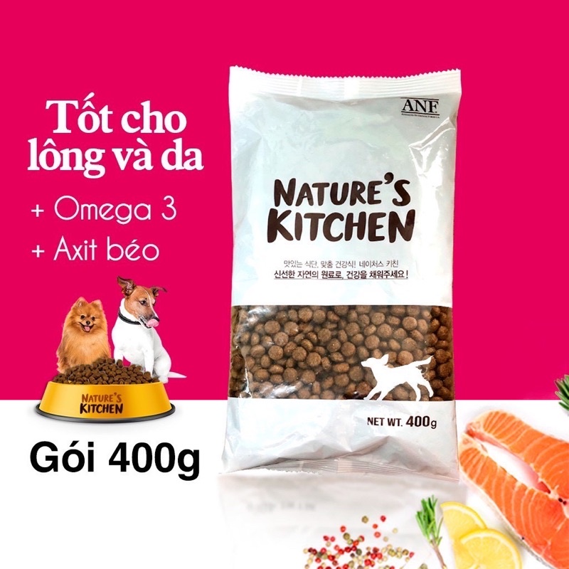 Thức ăn cho chó - HẠT ANF 6 FREE ORGANIC 400g