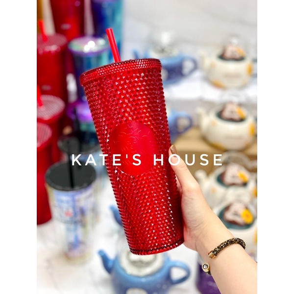 Ly nhựa Starbucks Studded 710ml, ly nhựa 2 lớp