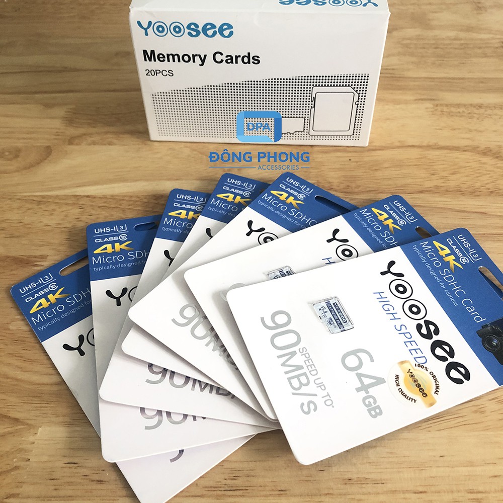 Thẻ Nhớ Microsdxc 64GB Yoosee Extreme Plus UHS-I U3 4K R90MB/S W40MB/S Chính Hãng | BigBuy360 - bigbuy360.vn