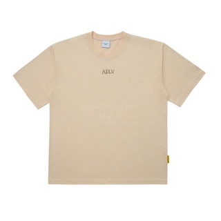 [Chính hãng] Áo thun cao cấp Hàn Quốc ADLV glossy beige basic đủ màu