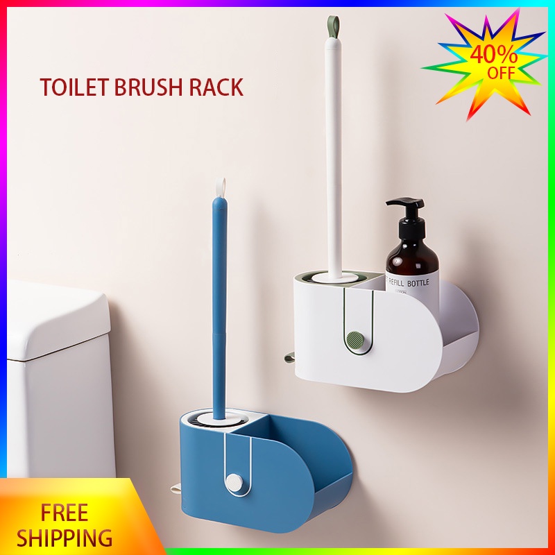 Bàn Chải Vệ Sinh Toilet Bằng Silicone Tiện Dụng