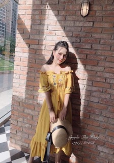 Váy thổ cẩm kèm ảnh thật