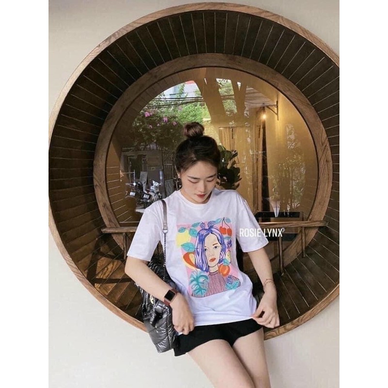 Áo Phông In Hình Cô Gái,Áo Phông Nữ | BigBuy360 - bigbuy360.vn