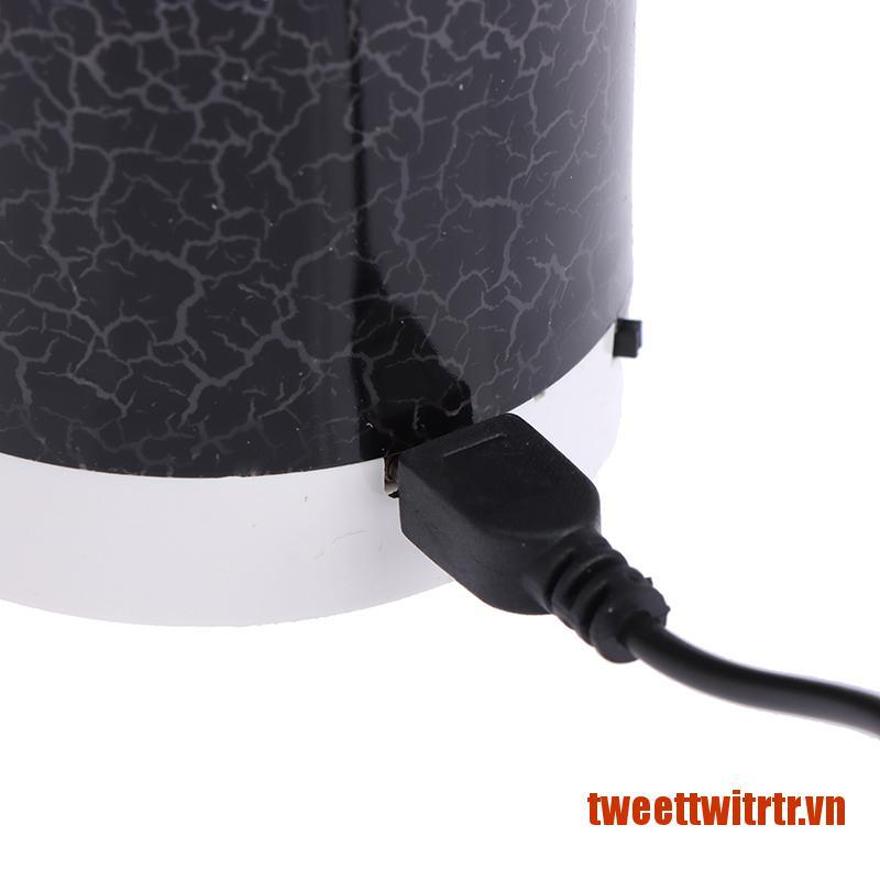 TRTR Mini Bluetooth Crack LED Wireless Loudspeaker Portable MP3 Music Sound Colu
