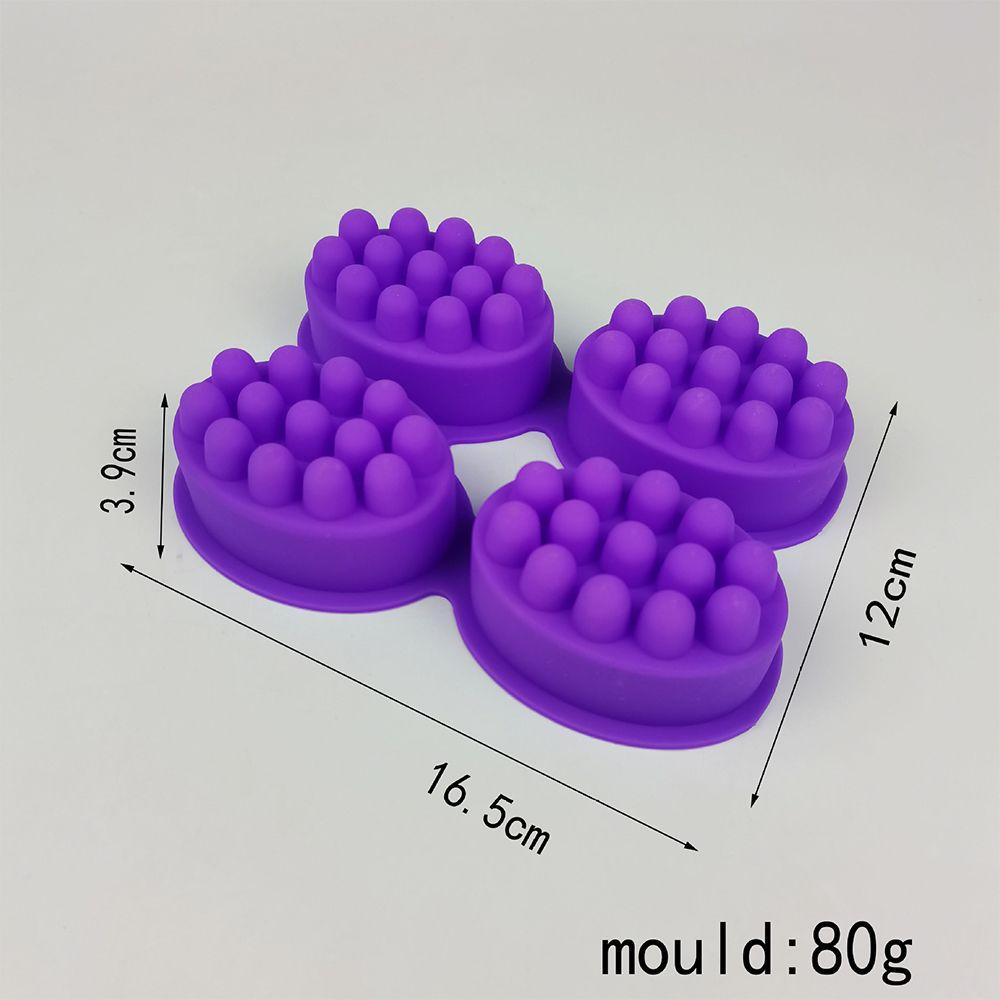 Khuôn Làm Xà Phòng Bằng Silicone Hình Oval