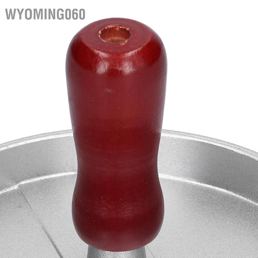 [Hàng Sẵn] Máy ép bánh hamburger bằng hợp kim nhôm, máy ép bánh thịt, bánh đậu phụ, cơm nắm, máy ép phun sơn, thịt hamburger【Wyoming060】