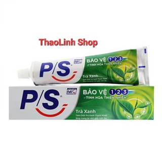 Kem đánh răng p/s bảo vệ 123 trà xanh 190g/230g
