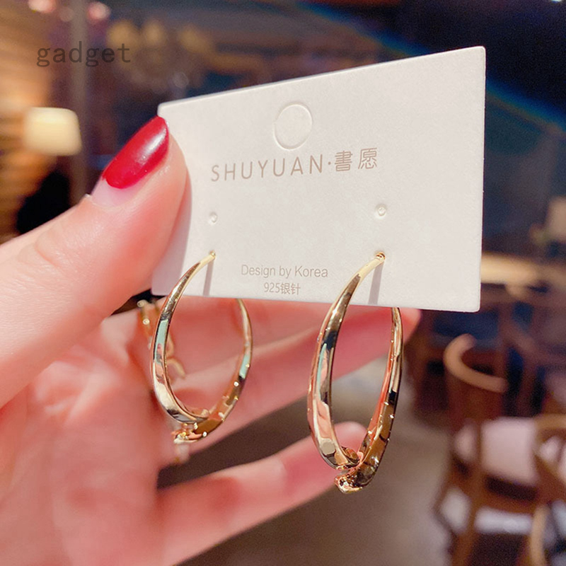 Long New Simple Geometric Ring Fashion Earrings Women's Jewelry