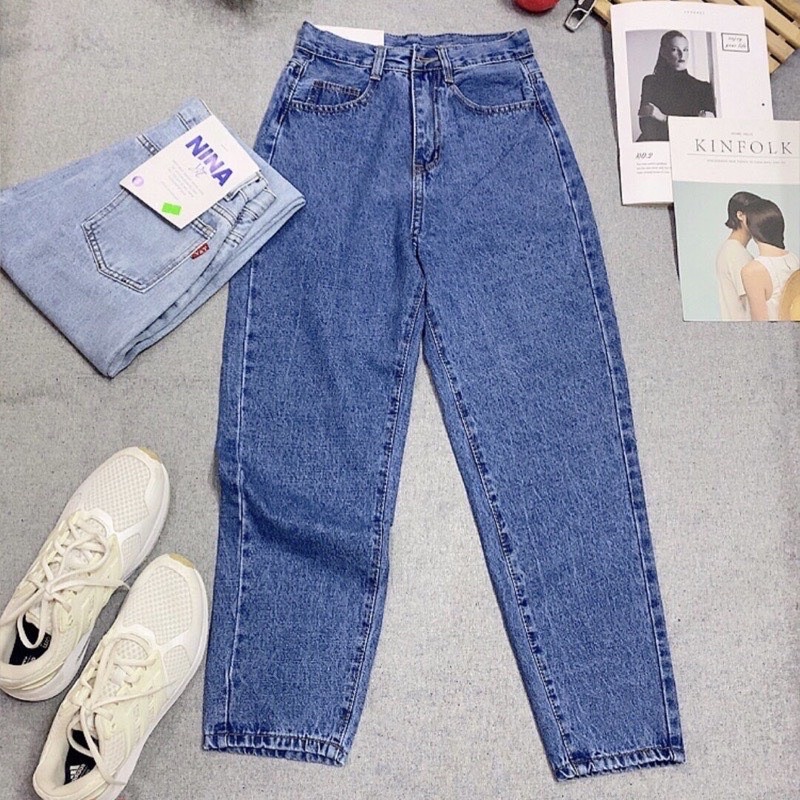 Quần baggy bò jean dáng boi