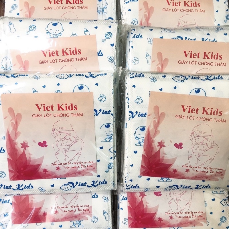 Lót phân xu vietkids gói 20 miếng